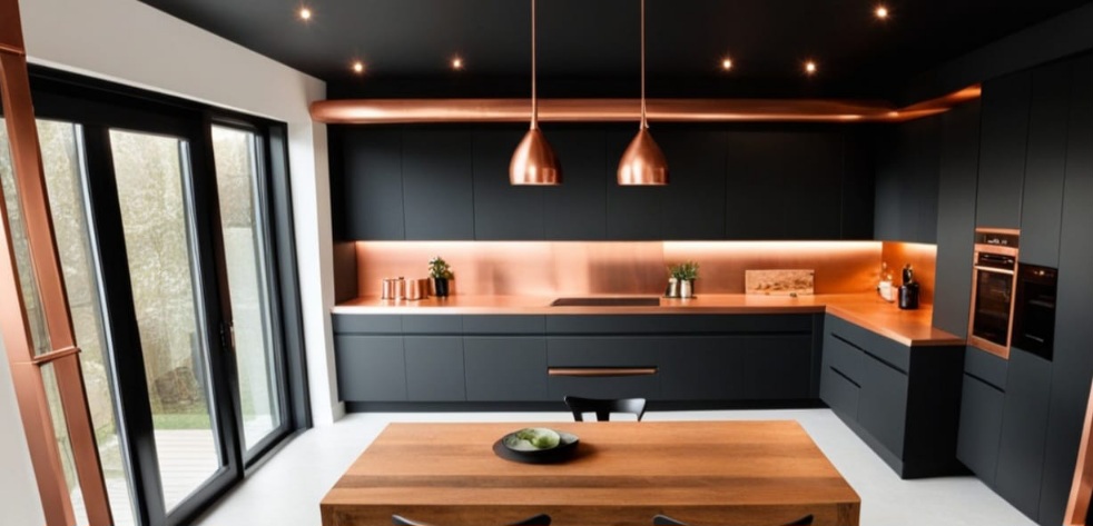 Elegant traditional fitted kitchen in Exeter with shaker-style cabinets and granite worktops by SBR Property Services